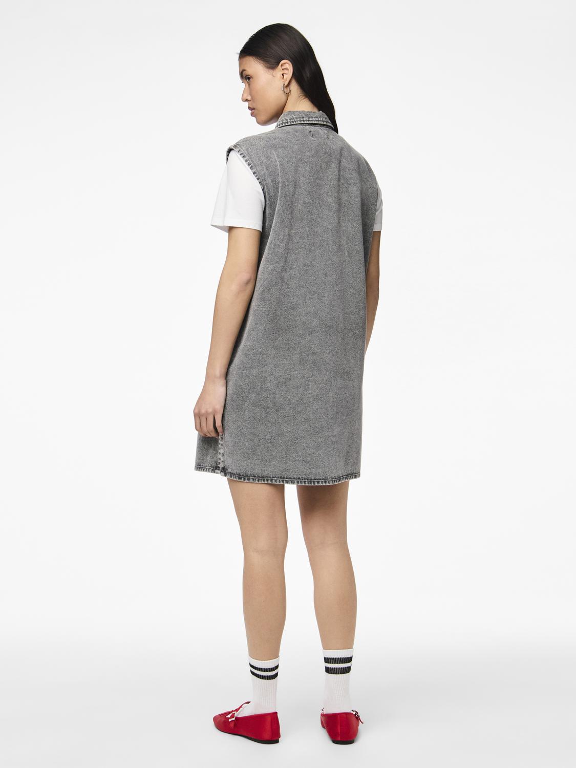 PCABBI Dress - Light Grey Melange